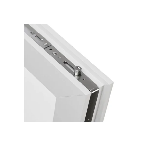 Fenêtre 1 vantail oscillo-battante, tirant gauche double vitrage GoodHome en PVC blanc l.45 x H.68 cm