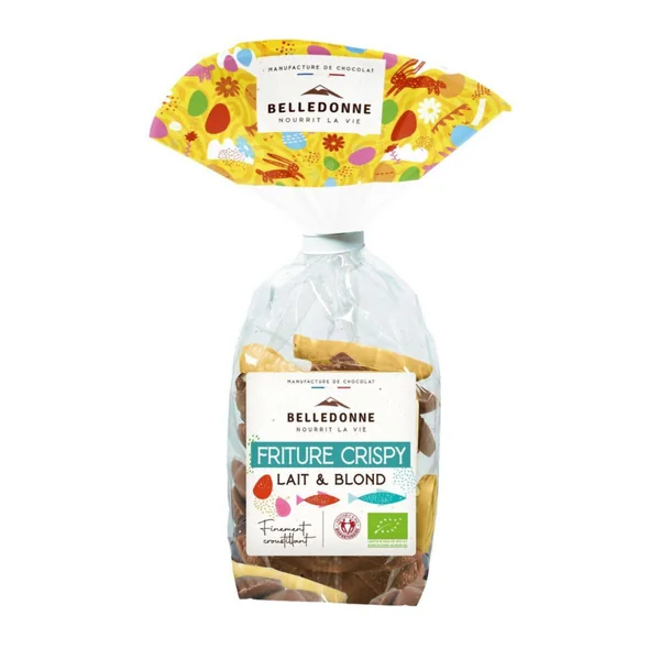 Friture croustillante lait & blond bio Belledonne - 120 g