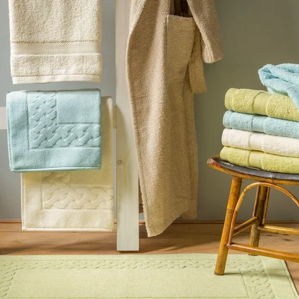 Gant de toilette 16x21 cm ROYAL CRESENT Jaune Topaze 650 g/m2