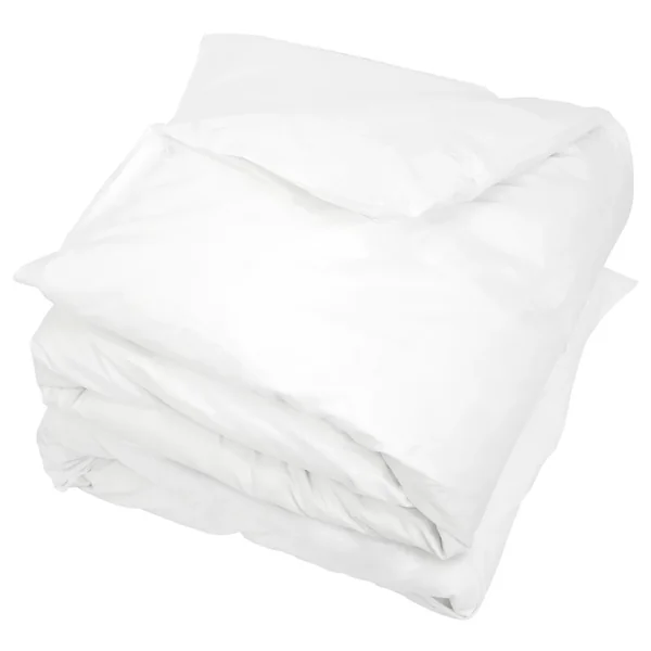 Housse de couette uni 300x300 cm 100% coton ALTO Blanc