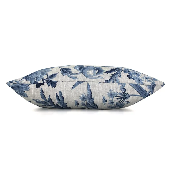 Housse de coussin 30x50 cm COSSITO Feuilles de blé - 100% Lin