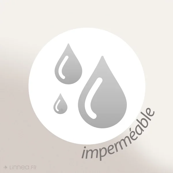 Housse de protection de traversin imperméable ARNON 160 cm molleton contrecollé polyuréthane