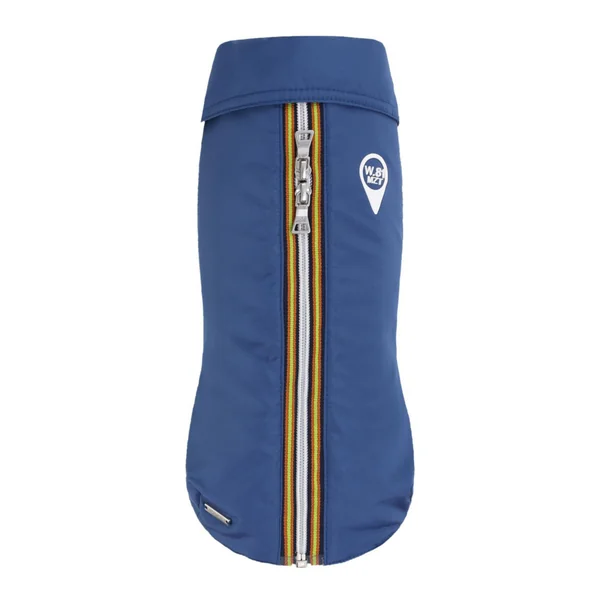 Imper pour chien coloris marine Wouapy GPS - Taille 46