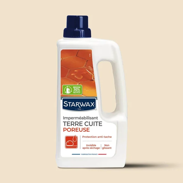 Imperméabilisant pour terre cuite poreuse 1L