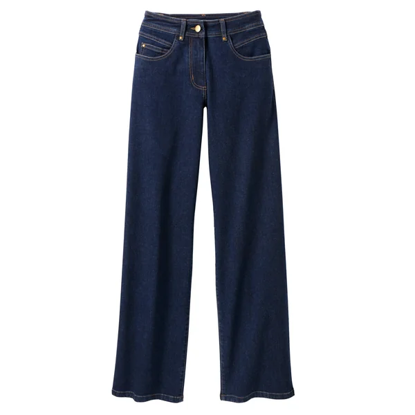 Jean coupe large 5 poches , dark blue