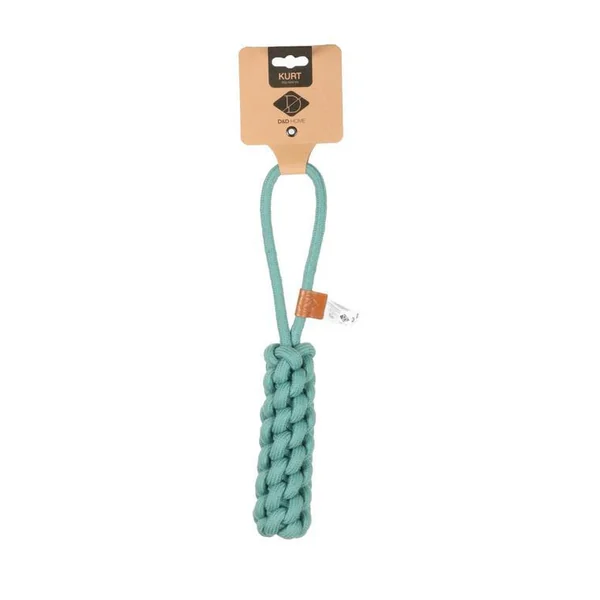Jouet en corde tressée bleu D&D Home Kurt taille S - 36 cm