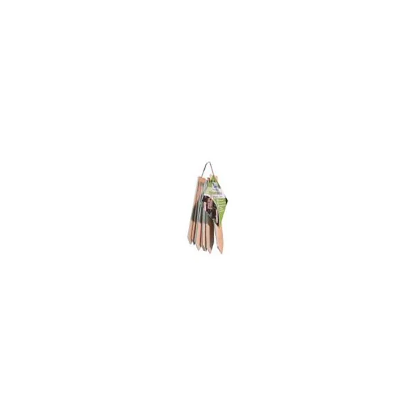 Lot de 10 étiquettes en bois Jany - 30 cm