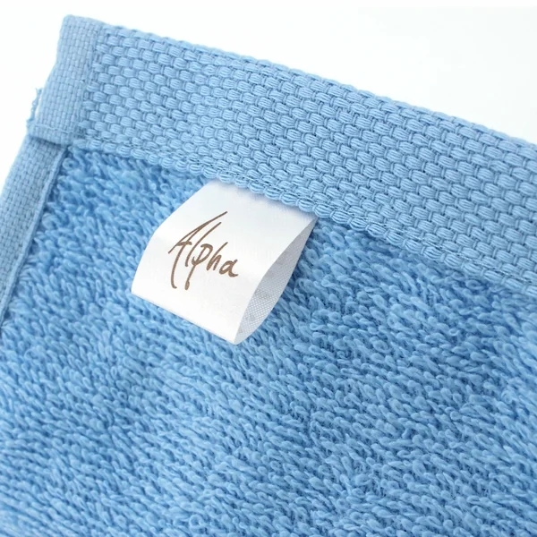 Lot de 2 draps de douche 70x130 cm ALPHA bleu Ciel