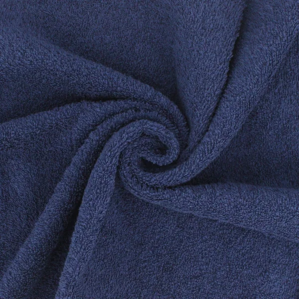 Lot de 2 draps de douche 70x130 cm ALPHA bleu Marine