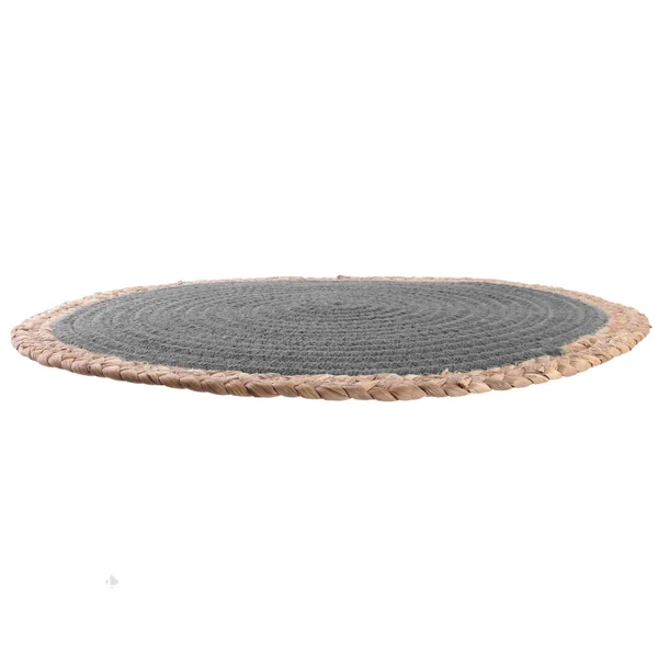 Lot de 2 sets de table rond 38 cm TRESSE Gris