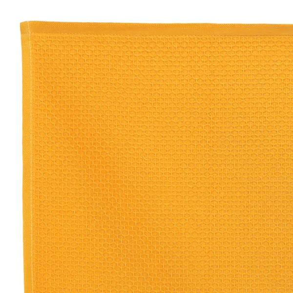 Lot de 2 torchons de cuisine 50x50 cm nid d'abeille PURE KITCHEN WAFFLE Or