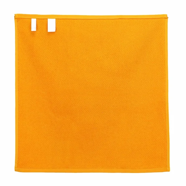 Lot de 2 torchons de cuisine 50x50 cm nid d'abeille PURE KITCHEN WAFFLE Or