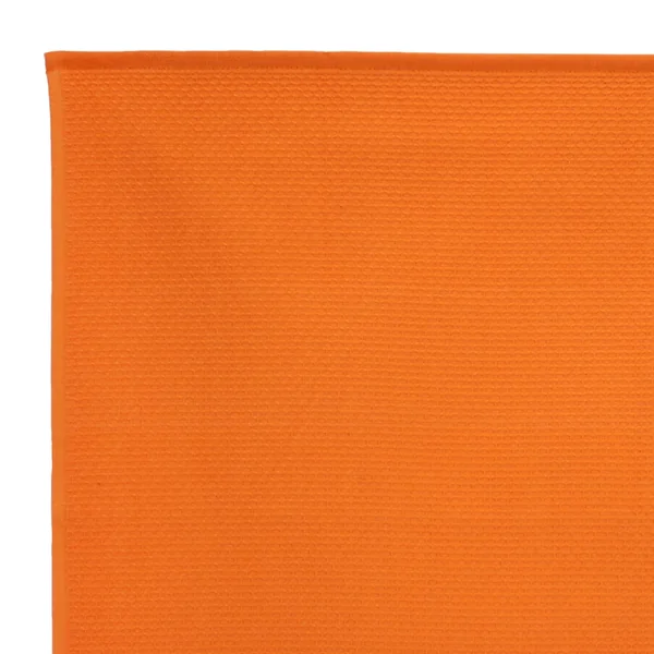 Lot de 2 torchons de cuisine 50x50 cm nid d'abeille PURE KITCHEN WAFFLE Orange