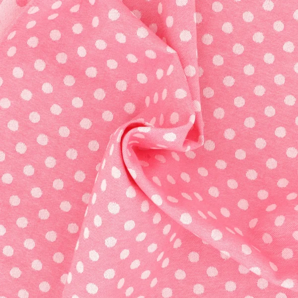 Lot de 2 torchons de cuisine toile 50x70 cm DOTS rose