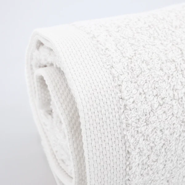 Lot de 6 serviettes de toilette 50x90 cm ALPHA blanc