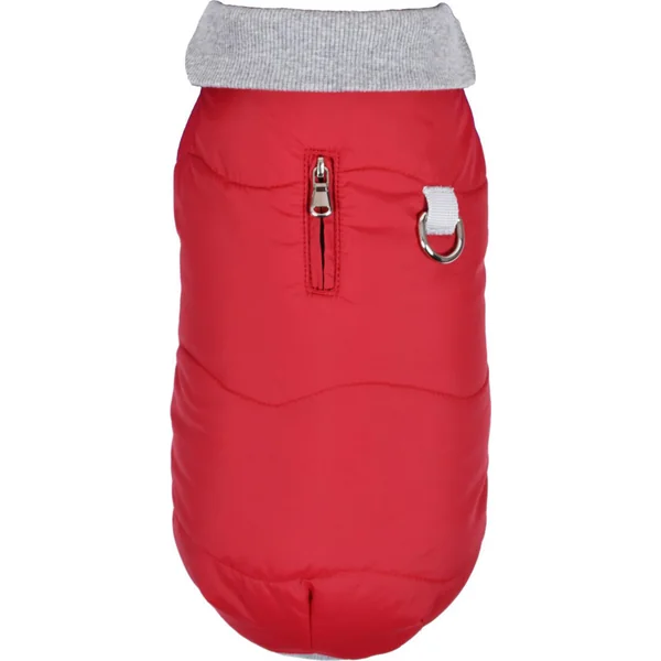 Manteau pour chien coloris rouge doublé polaire Bobby Contraste - Taille 52XL