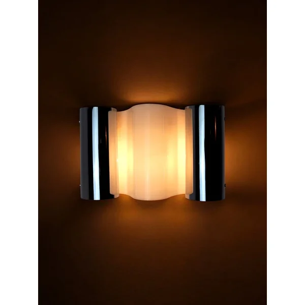 Metalarte "Wave" Sconce, Spain, 1970s