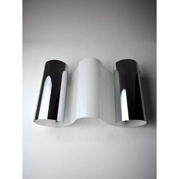 Metalarte "Wave" Sconce, Spain, 1970s