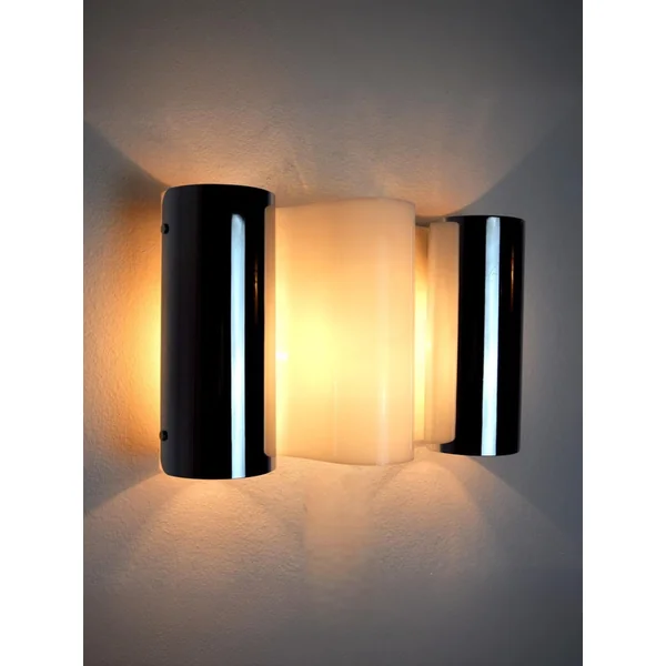 Metalarte "Wave" Sconce, Spain, 1970s