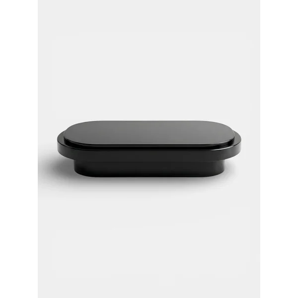 Mirage Black Lacquered Wood Coffee Table