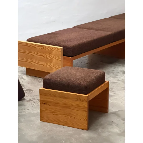 Modernist Benches and Stool, c.1970