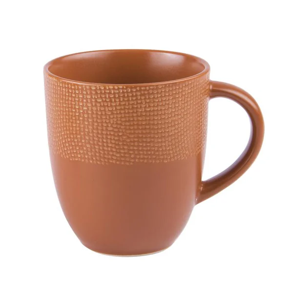 Mug Vesuvio coloris orange en grès - Ø 9 cm