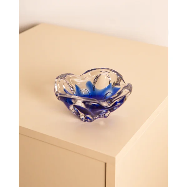 Murano Glass “Grande Fleur” Vide-poches 80's