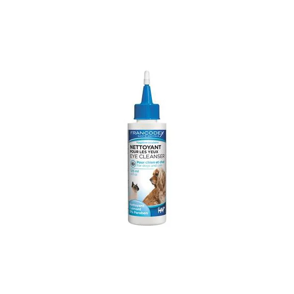 Nettoyant pour les yeux chien et chat - 125 ml