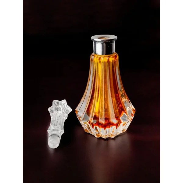 Orange Sommerso Perfume Bottle , Murano Glass, Italy, 1970's