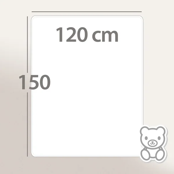 Pack couette été 120x150 garnissage 100% polyester 200 g/m2 et oreiller 40x60 cm GAVROCHE blanc