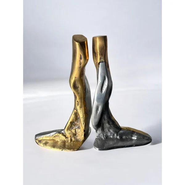 Pair of Brutalist Bookends by Ardisur, Spain, 1970s