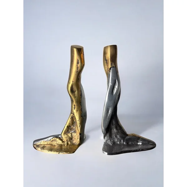 Pair of Brutalist Bookends by Ardisur, Spain, 1970s