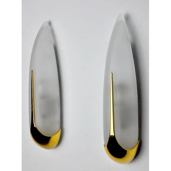 Pair of "ears of corn" Sconces by Idearte 1980