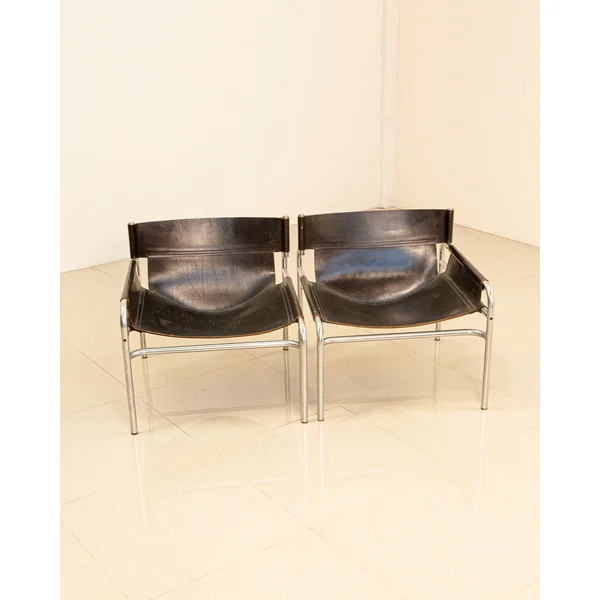 Pair of "SZ14" Armchair by Walter Antonis for Spectrum 60's