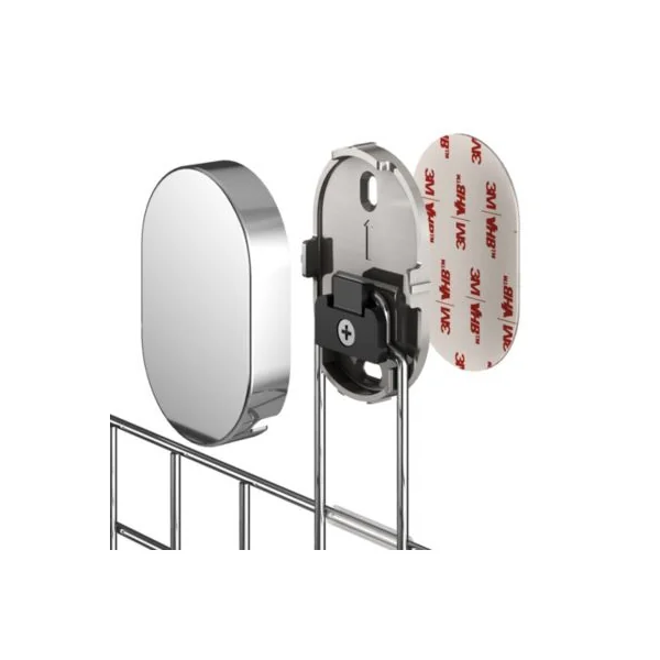 Panier de douche filaire L en acier inoxydable chromé Cavally GoodHome