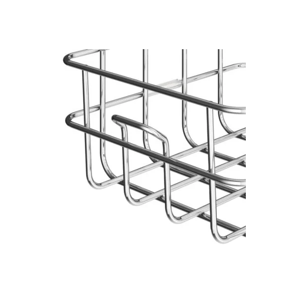 Panier de douche filaire S en acier inoxydable chromé Cavally GoodHome