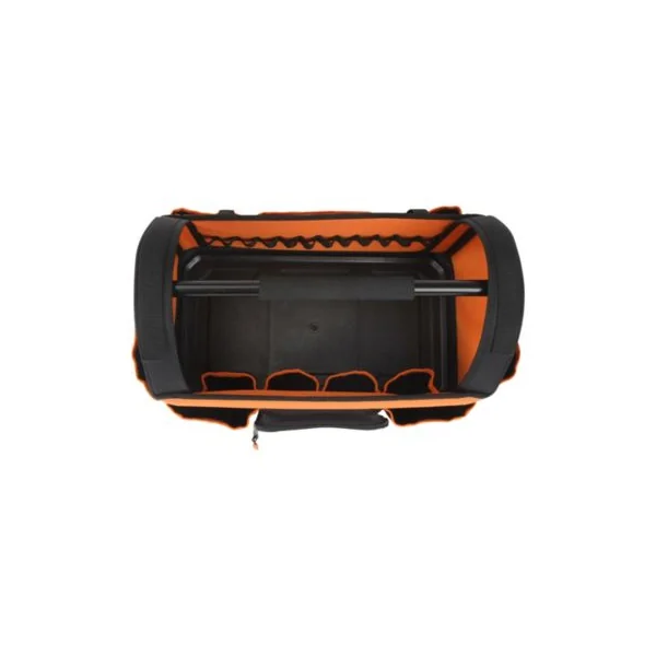 Panier à outils vide fond rigide textile Magnusson 1 compartiment + 8 poches