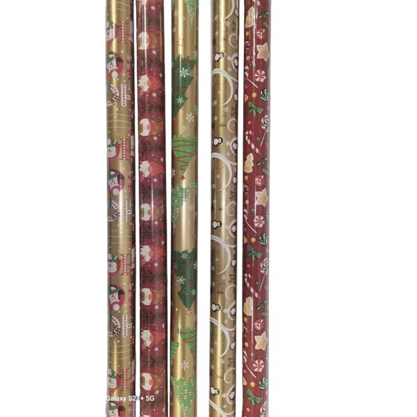 Papier cadeau multicolore enfants en rouleau - 70 cm x 2 m
