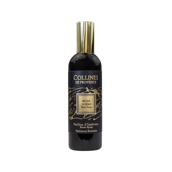 Parfum d’intérieur noir Collines de Provence Fleurs & Écorces rose noire - 100 ml