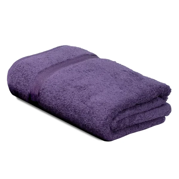 Parure de bain 5 pièces ROYAL CRESENT Prune 650 g/m2