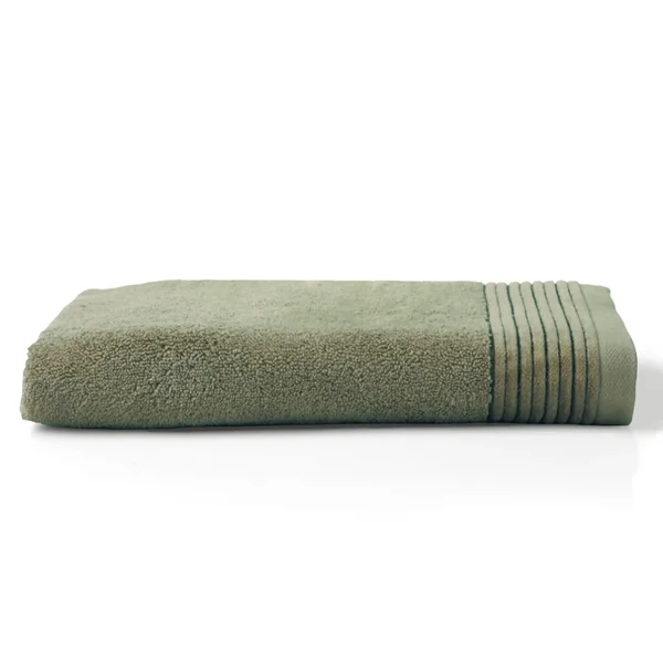 Parure de bain 6 pièces JULIET Vert 520 g/m2