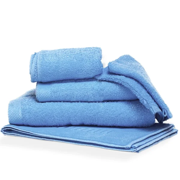 Parure de bain 6 pièces PURE Bleu Ciel 550 g/m2