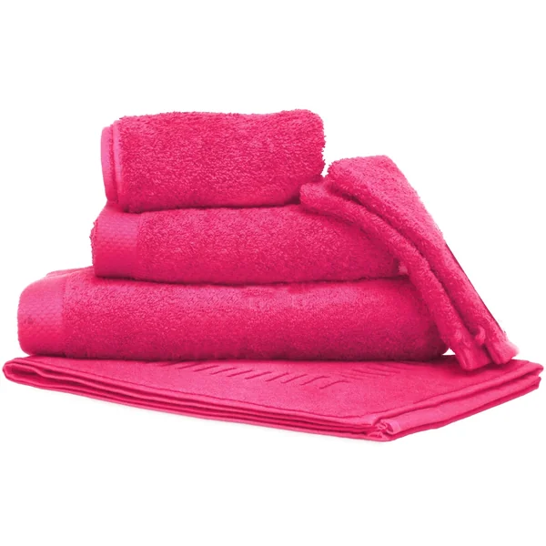 Parure de bain 6 pièces PURE Fuchsia 550 g/m2
