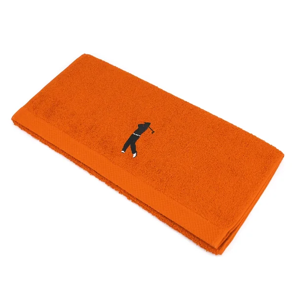 Parure de bain 8 pièces 100% coton 550 g/m2 PURE GOLF Orange Butane