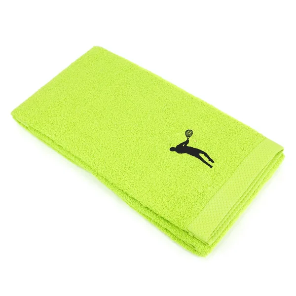 Parure de bain 8 pièces 100% coton 550 g/m2 PURE TENNIS Vert Pistache