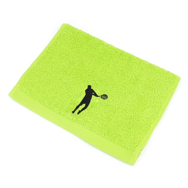 Parure de bain 8 pièces 100% coton 550 g/m2 PURE TENNIS Vert Pistache