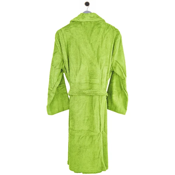 Peignoir col châle adulte PURE coton S vert pistache