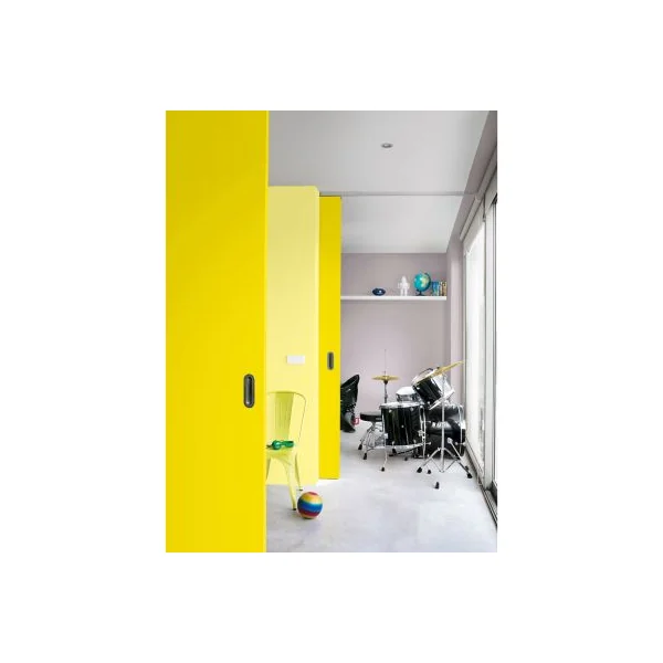 Peinture Crème De Couleur Dulux Valentine satin gris d'orage 2,5L