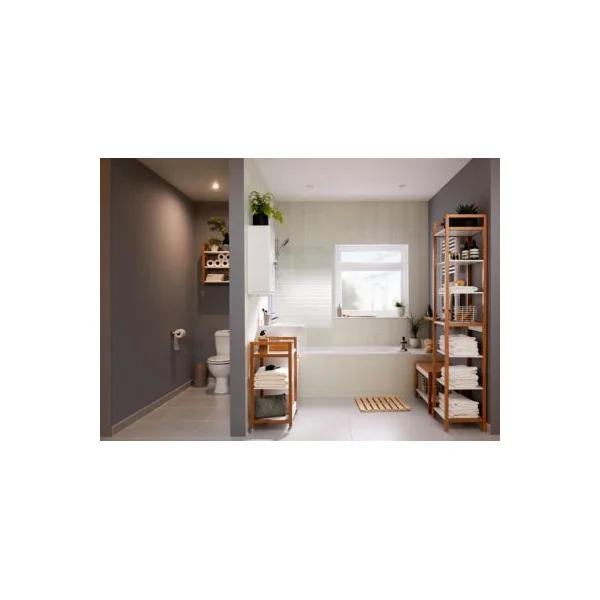 Peinture cuisine et salle de bains gris delaware satin GoodHome Premium 0.75 l