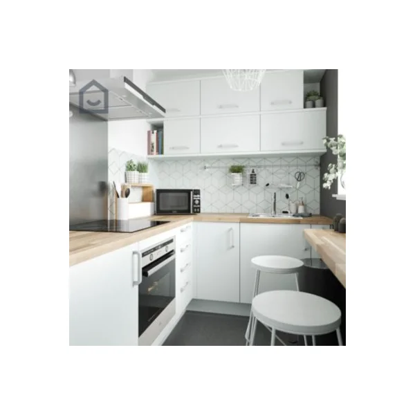 Peinture de rénovation GoodHome multi-supports brillant gris Melville 2L